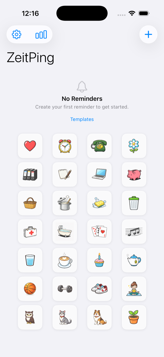 Quick start with 28 AI-generated icons